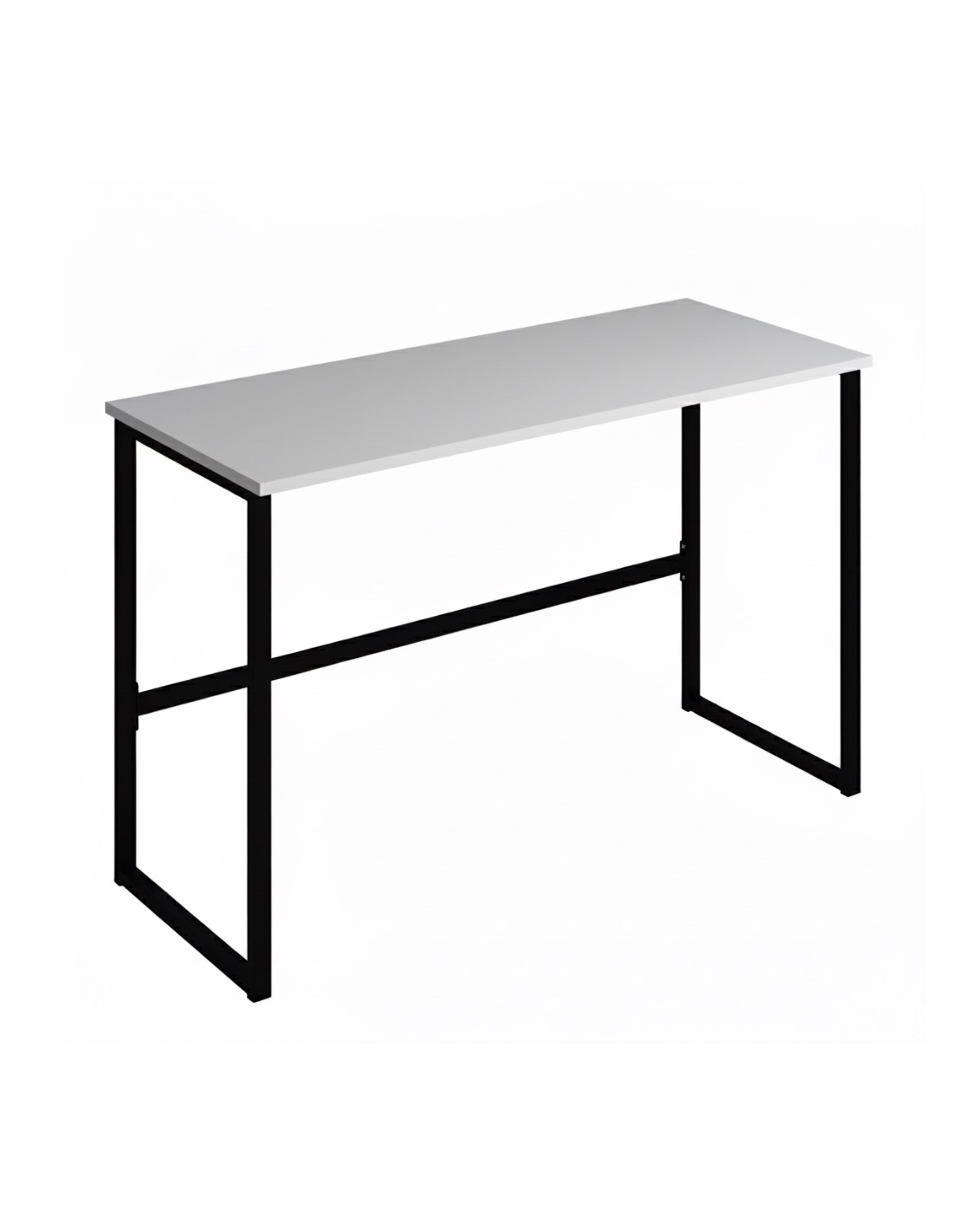 Стіл 2-місний на металевому каркасі, ЛДСП (сірий) 1200х500х760, АНШАР ГРУП (6636)